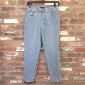 BILL BLASS VINTAGE Women’s EASY FIT High Rise Light Wash Jeans 10